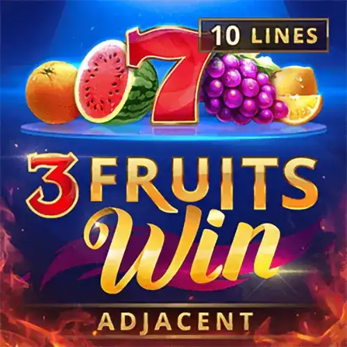 3 Fruits Win: 10 lines